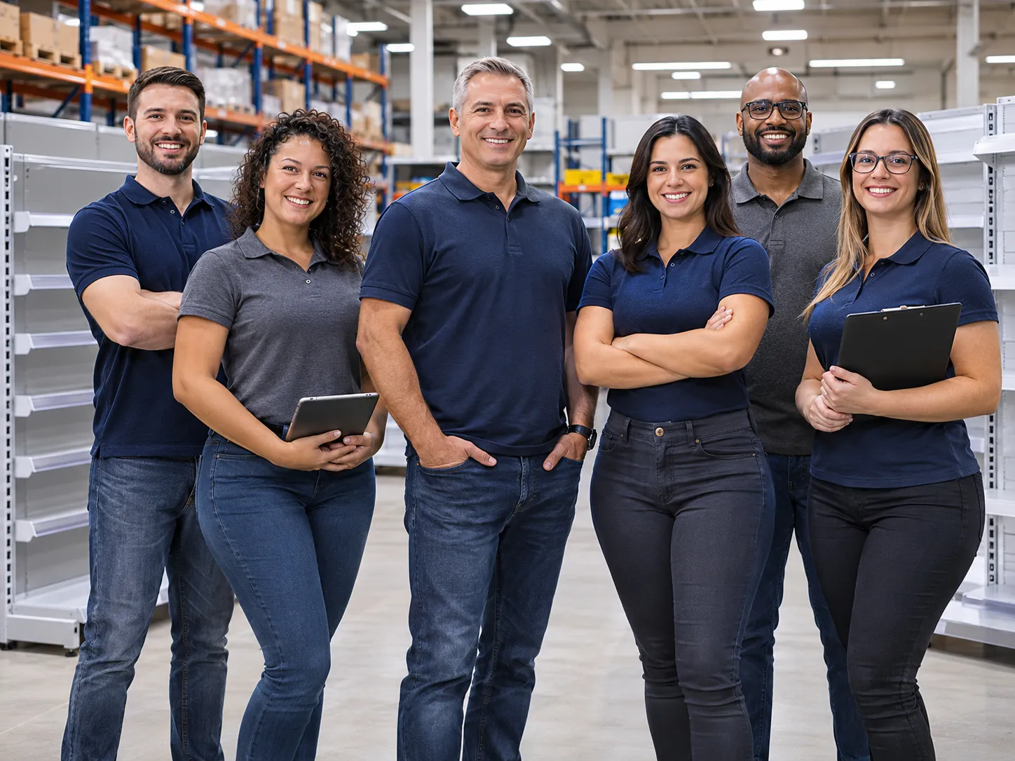 Equipe e estrutura da Triângulo Gôndolas